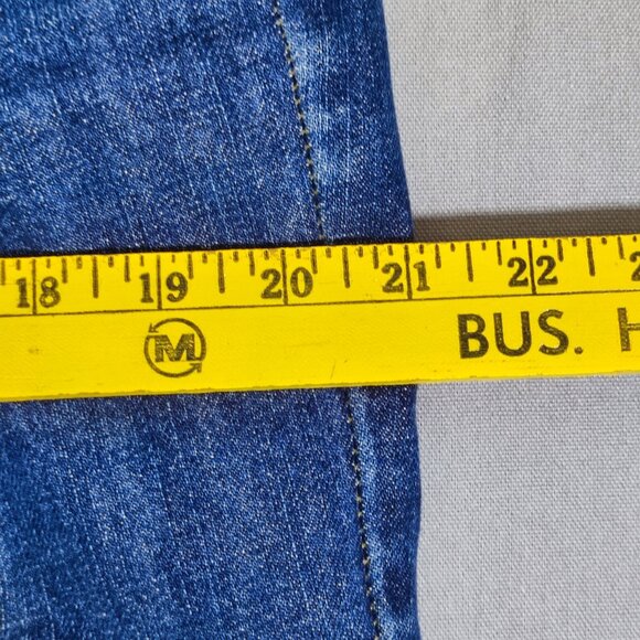 Denver Hayes Classic Fit High-rise Bootcut jeans women's size 12/32 denim blue - Picture 13 of 16